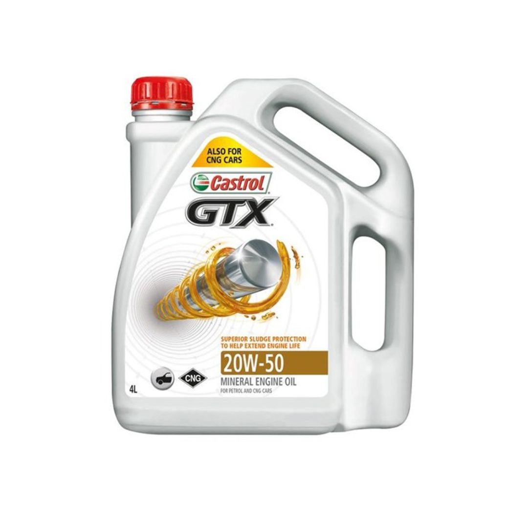 كاسترول جي تي اكس 20 دبليو 50 4 لتر