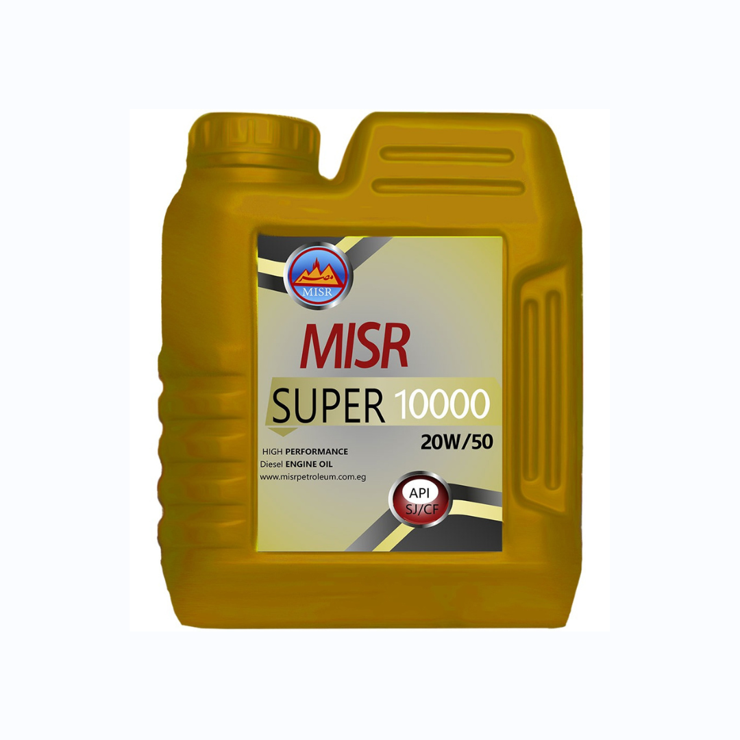 زيت مصر سوبر 10000 (20ب/50) SJ/CF 1 لتر