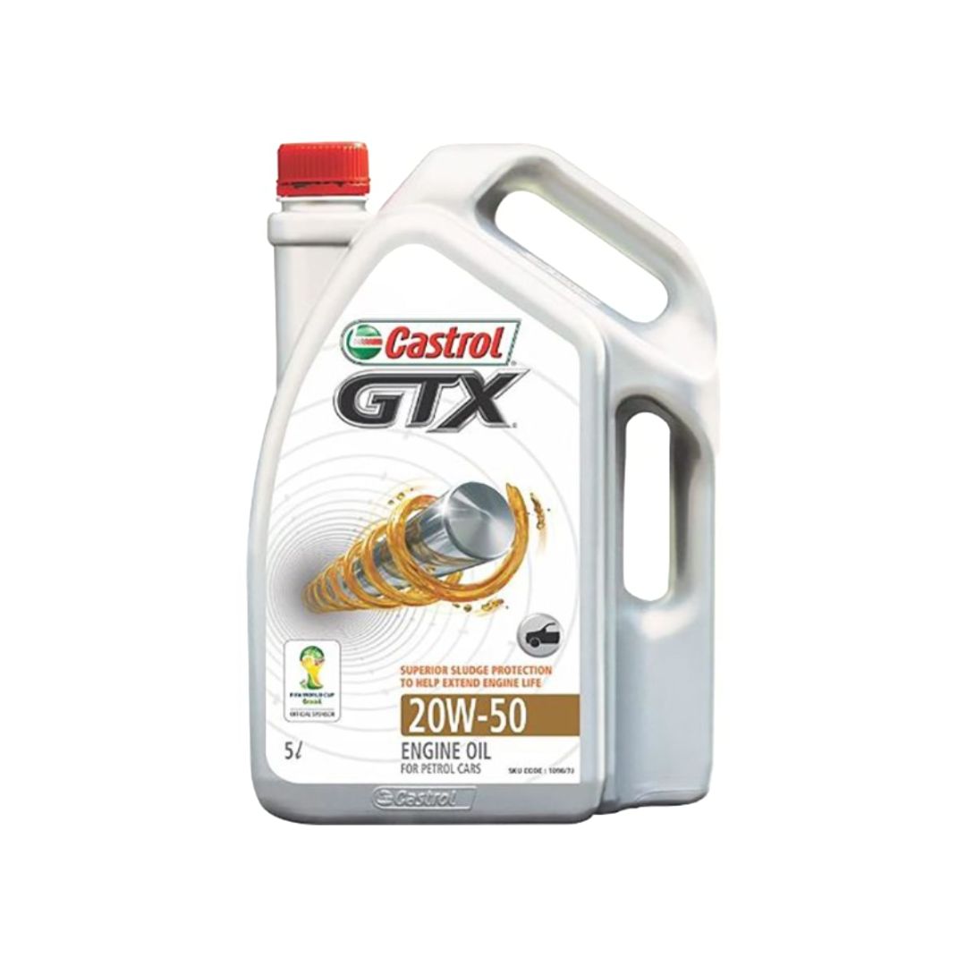 كاسترول جي تي اكس 20 دبليو 50 5 لتر