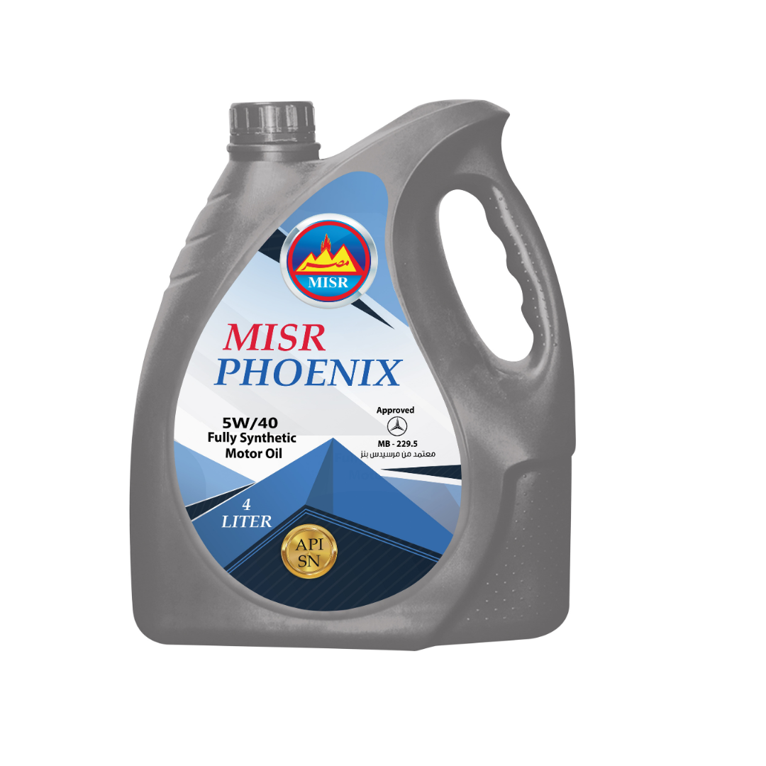 زيت مصر فونيكس (5W/40) SN 4 liter